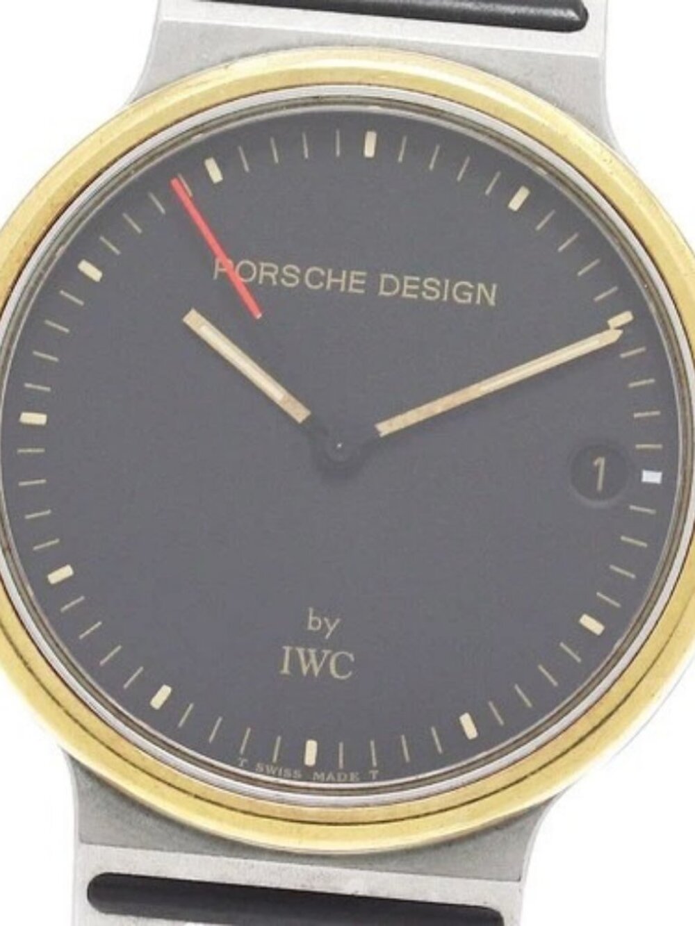Porsche Design by IWC Date black Dial Quartz Boy's Watch_965839